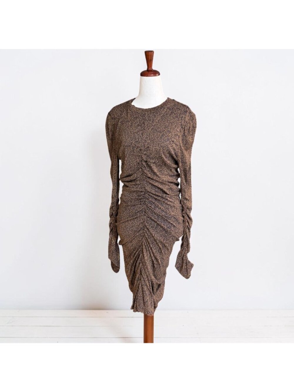 Diane Von Furstenberg Azula Print Reversible Mesh Bodycon Dress Large (fits Med) - Picture 11 of 13